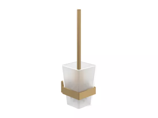 Ensemble brosse WC VILLEROY ET BOCH Elements - Striking Or Brossé