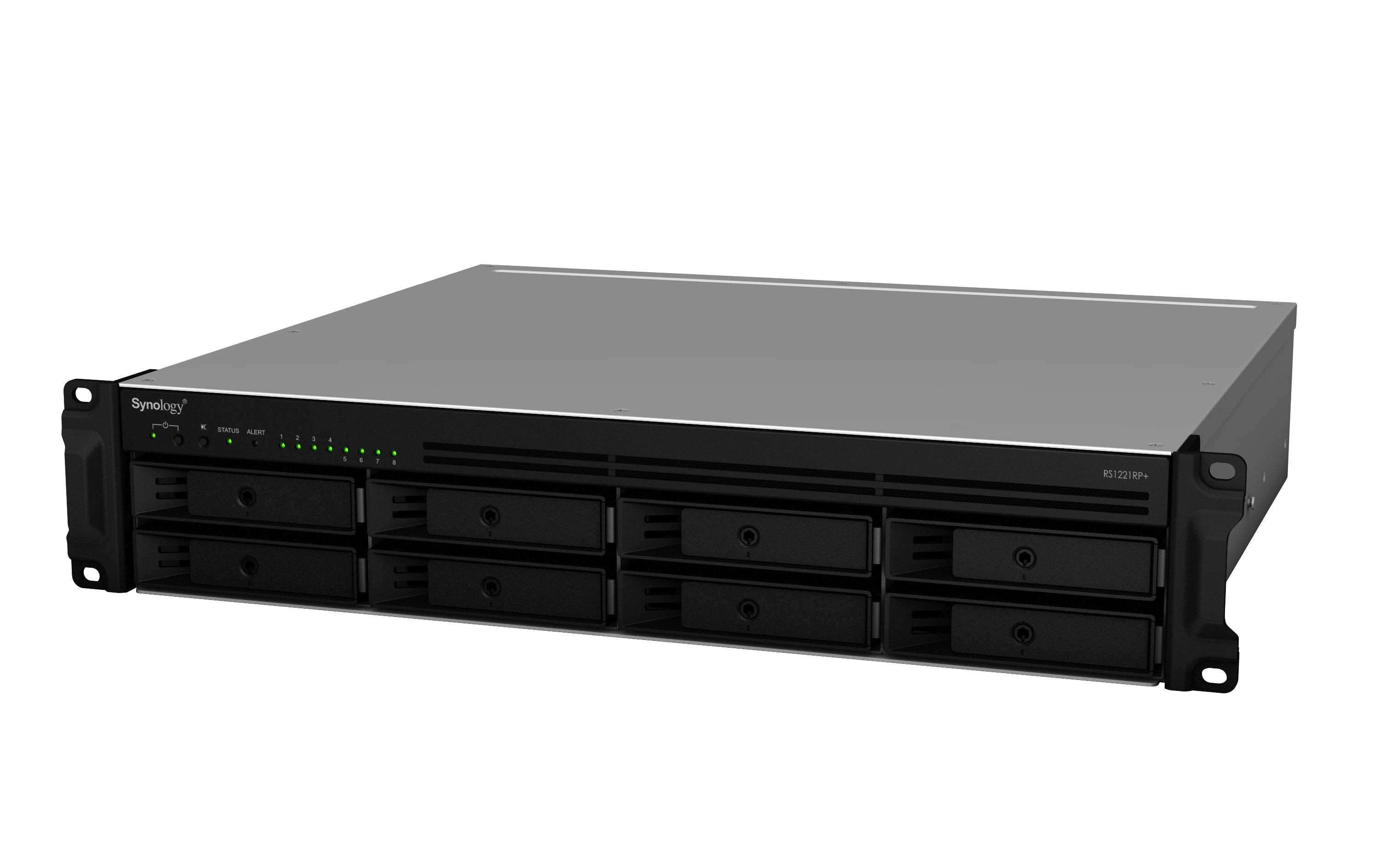NAS RackStation RS1221RP+ 8-bay<br>Synology RS1221RP+, 8-bay NAS