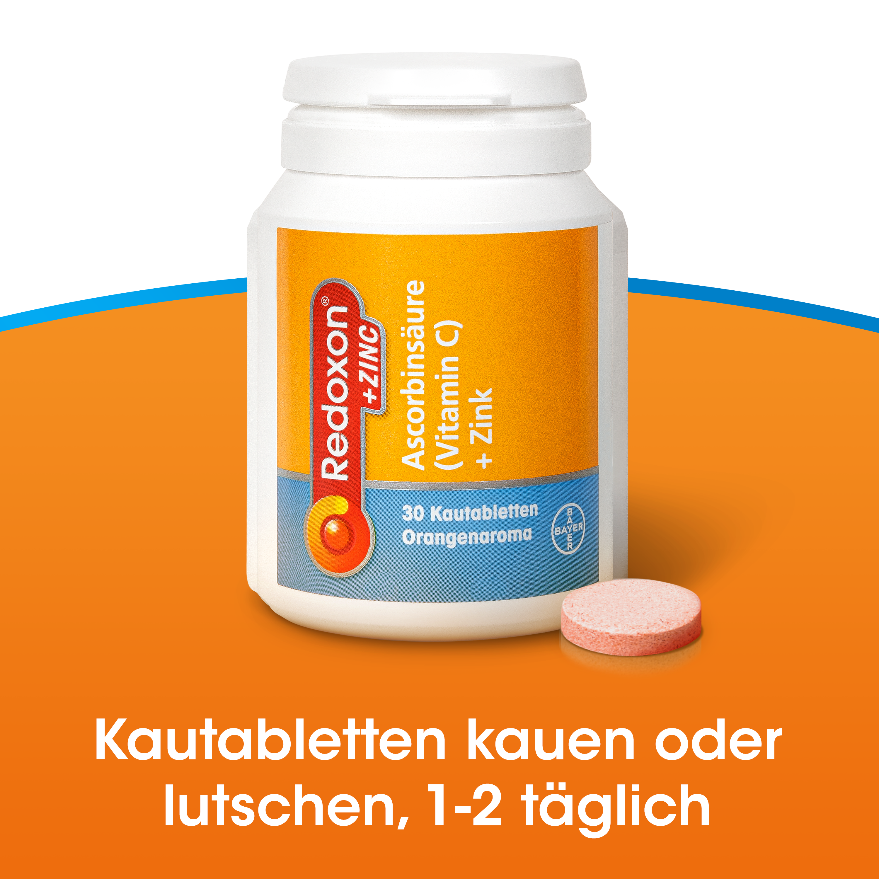 REDOXON Zinc<br>30 Stück, Dose, Kautablette