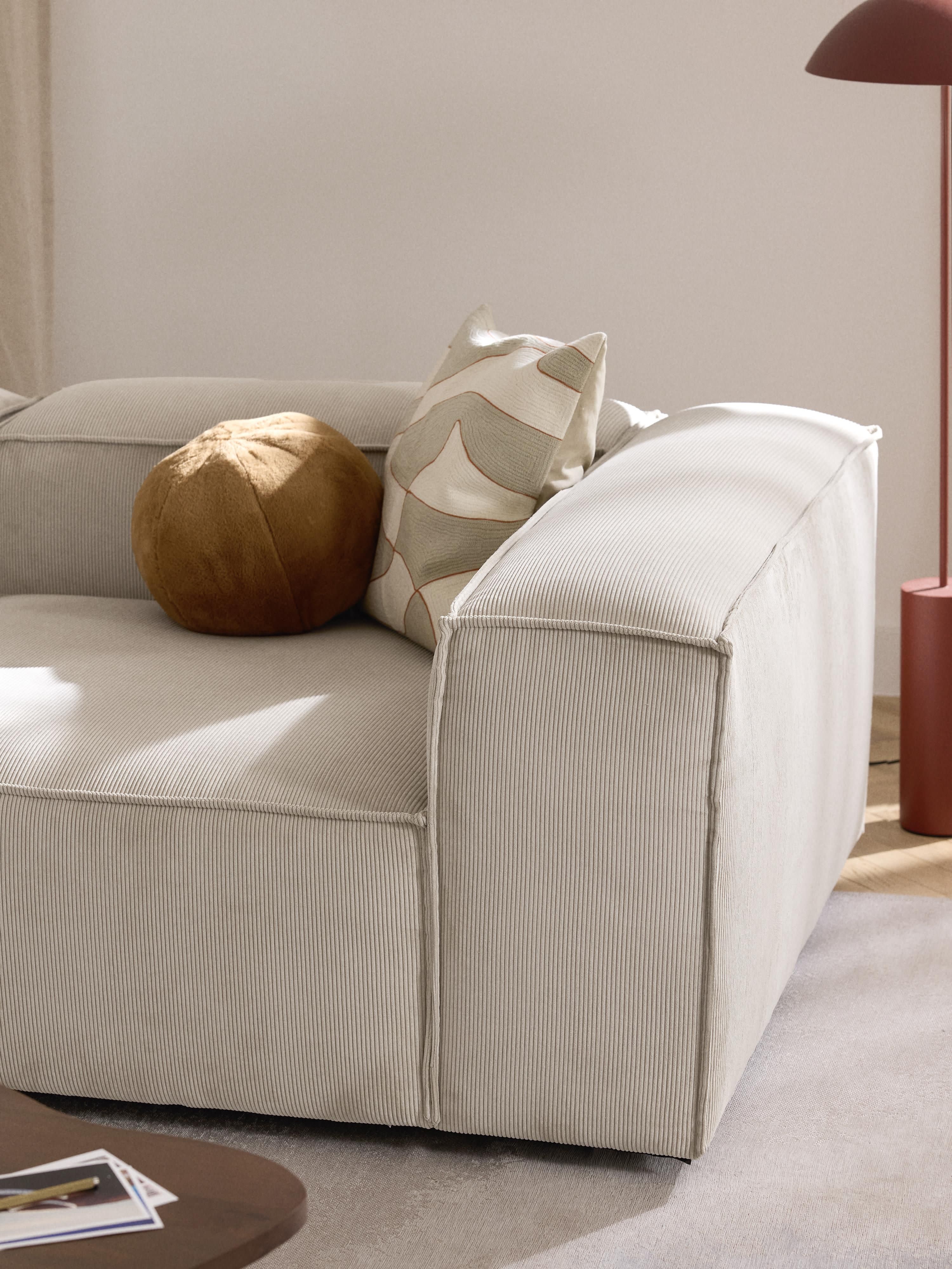 Modulaire chaise longue Lennon van corduroy