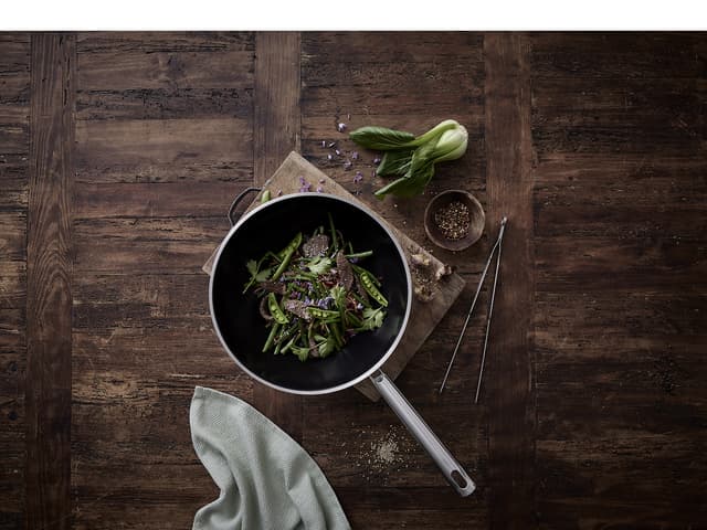Rösle Elegance Wok keramisk non-stick Dia 28 cm