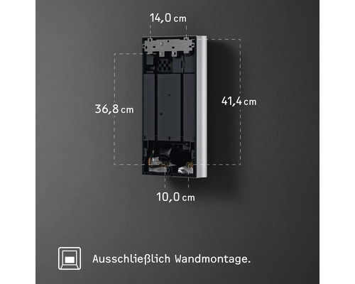 Stiebel Eltron DHB-E 11/13 LCD elektronische comfort doorstroomverwarmer 11/13,5 kW