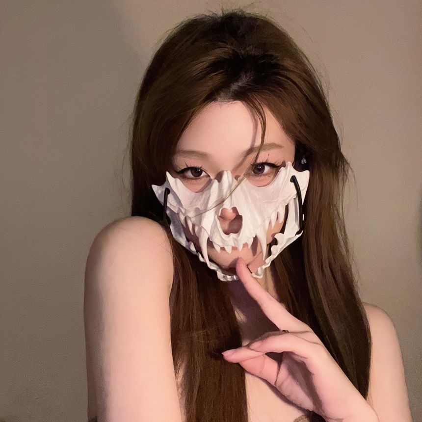 Wandoli - Halloween plastic feestgezichtsmasker (verschillende ontwerpen)