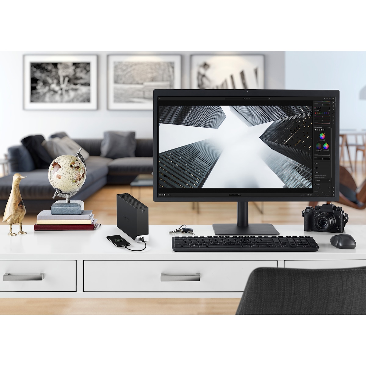 Seagate One Touch Hub 8 TB ekstern HDD