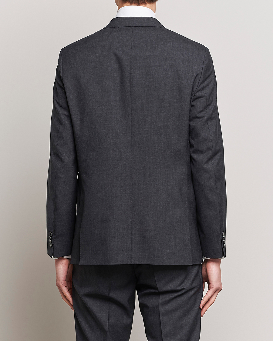 Oscar Jacobson Falk Wool Blazer Grey