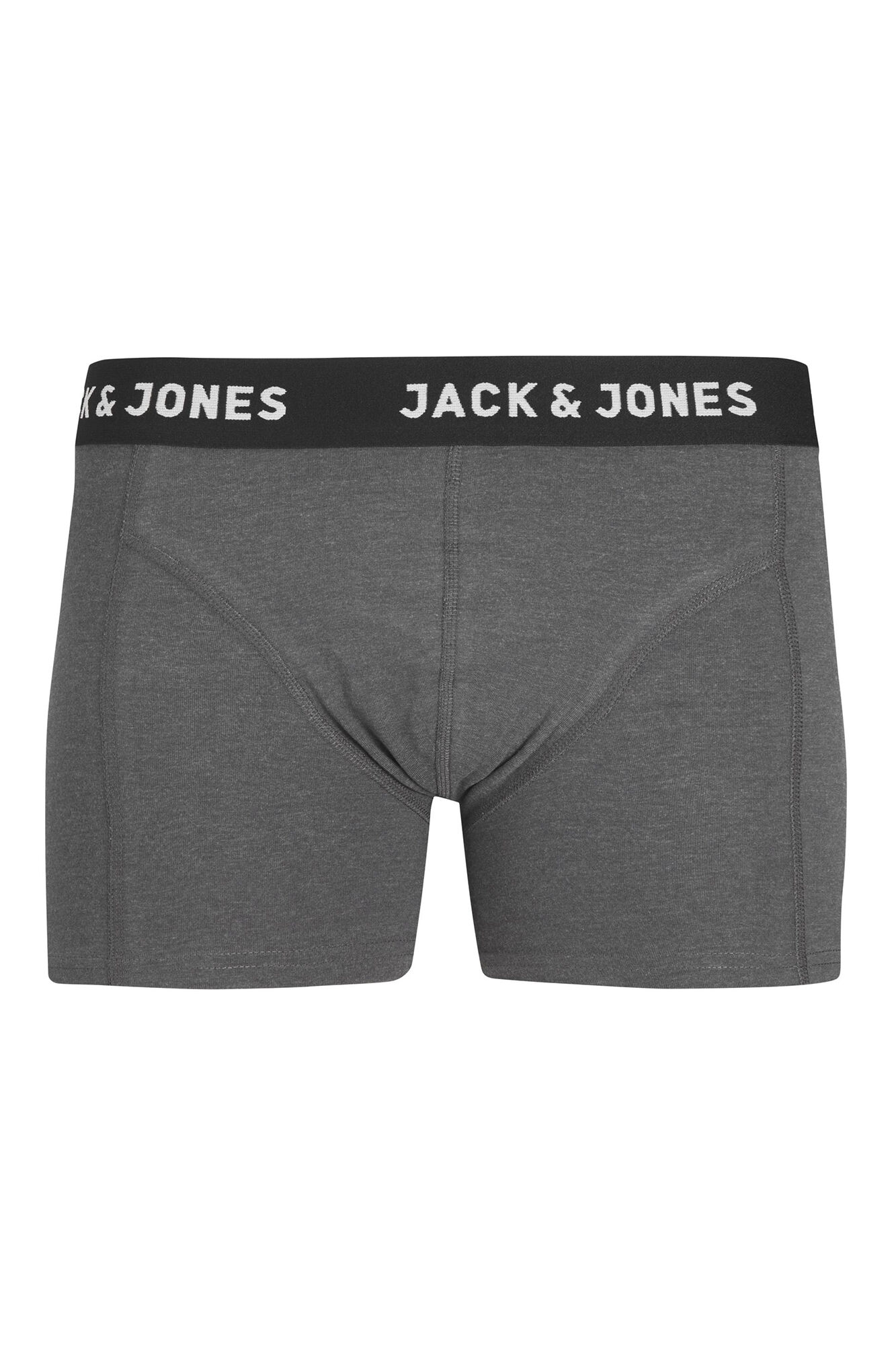 Pacote com 3 cuecas boxer de algodão com estampa de cranberry.