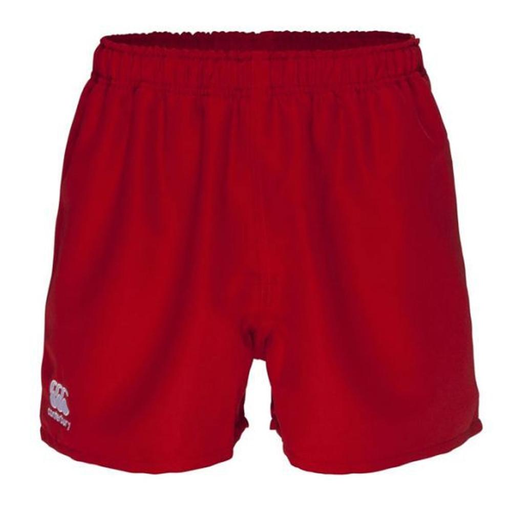 Canterbury Short de rugby Rouge Garçon Canterbury Pro