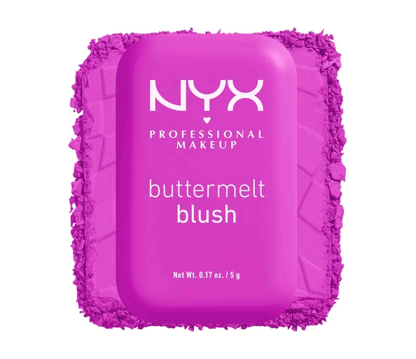 NYX Professional Makeup Buttermelt Blush12 Allthe butta