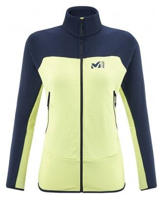 Polaire Millet Fusion Grid Femme Bleu