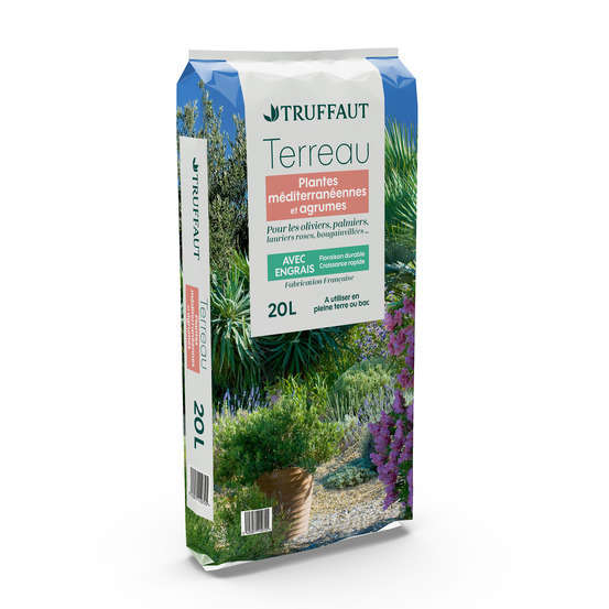 Terreau pour agrumes et plantes méditerranéennes - sac de 20 litres
