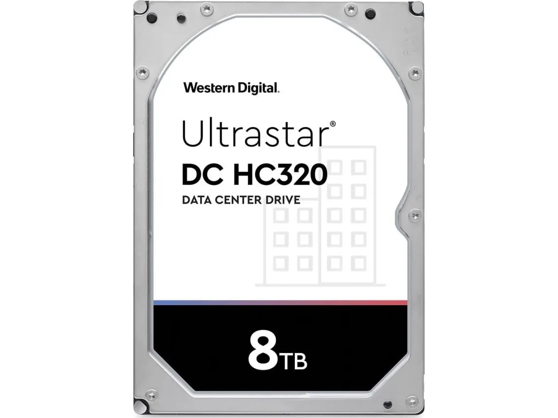 WD Ultrastar DC HC320 HUS728T8TL5204 - Harddisk - 8 TB - intern - 3,5