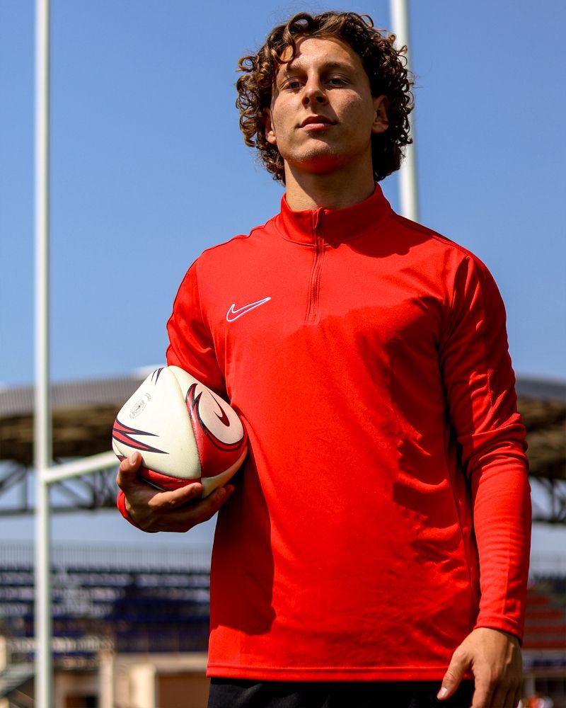 Haut d'entrainement 1/4 Zip Nike Academy 23 Rouge pour homme
