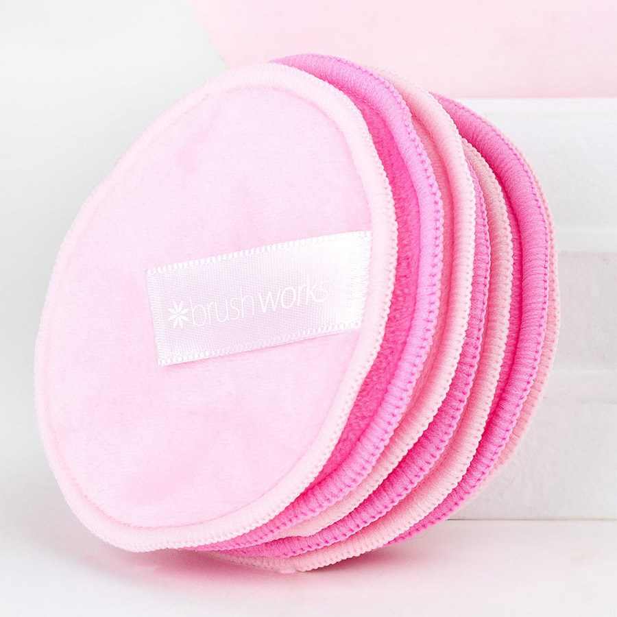 Brushworks Reusable Microfibre Cleansing Pads 7pcs