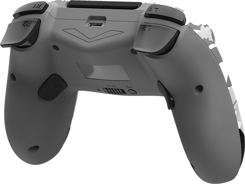 Gioteck - Vx4+ Trådløs Controller Til PS4 Og Pc - Rgb - Camo Grå