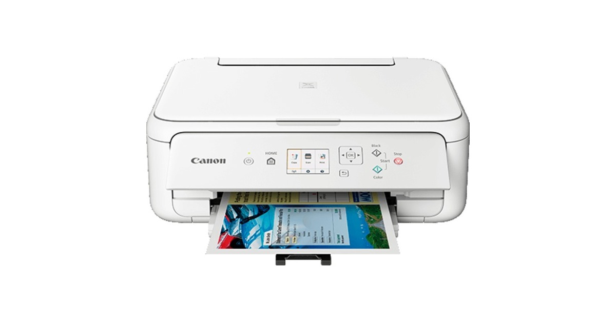 CanonPixma TS5151 all-in-one inkjetprinter  (Wit, WLAN, USB, Scannen, Kopiëren)