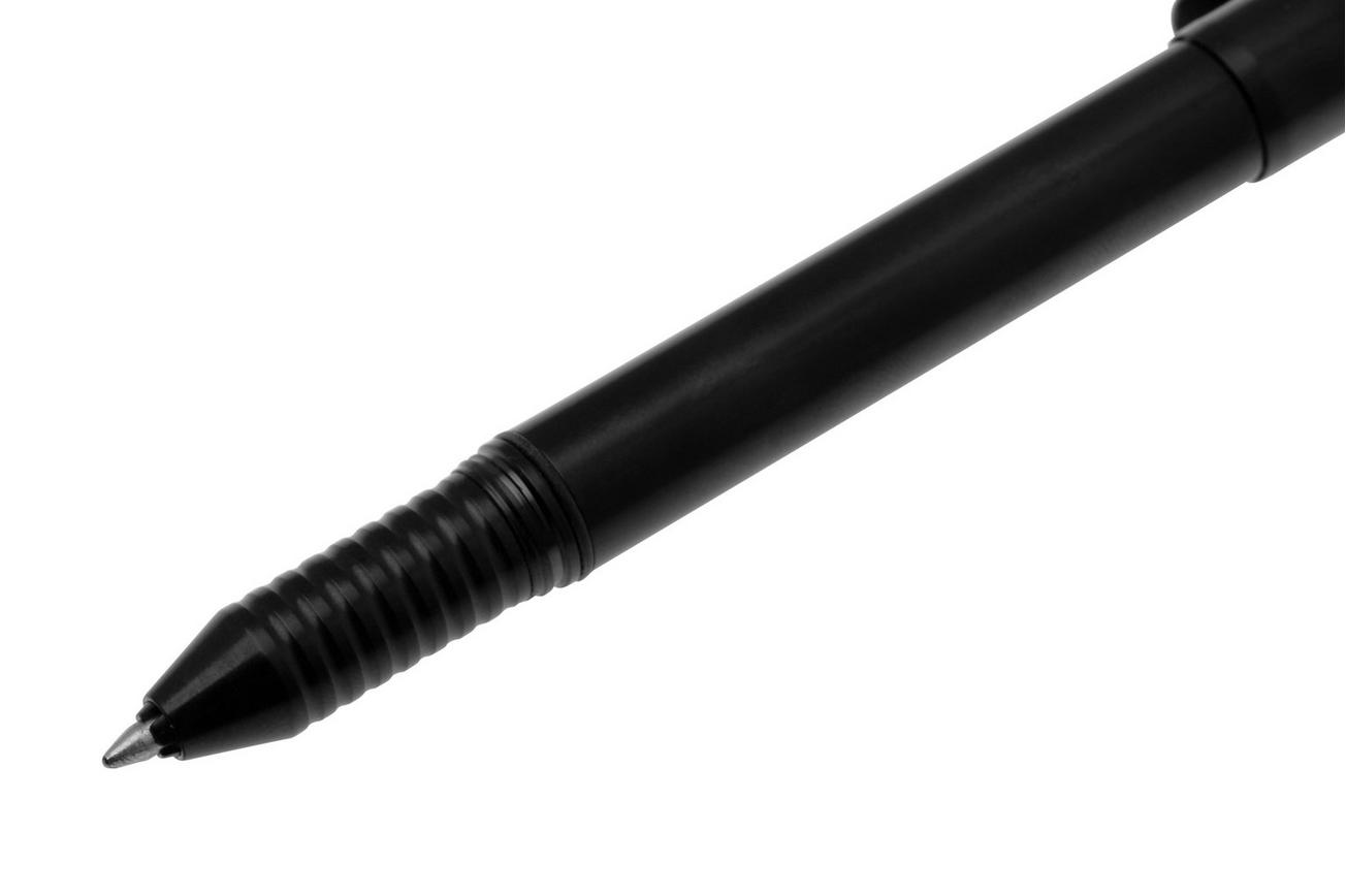 Big Idea Design Ti Arto EDC Pen ARTO-BK Midnight Black Titanium, ultimate refill friendly everyday carry pen