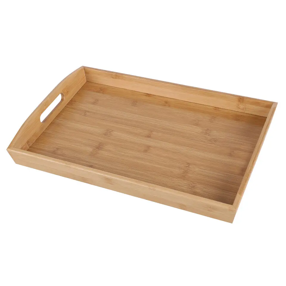 Bambou & Co Dienblad/serveerblad Breakfast - bamboe