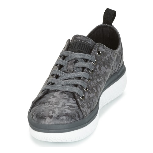 Palladium - CRUSHION LACE CAMO - Noir / Gris