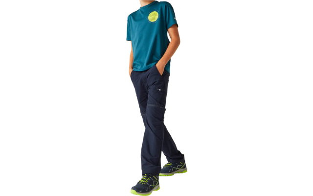Regatta Highton Stretch Zip-Off Kinder Wanderhose