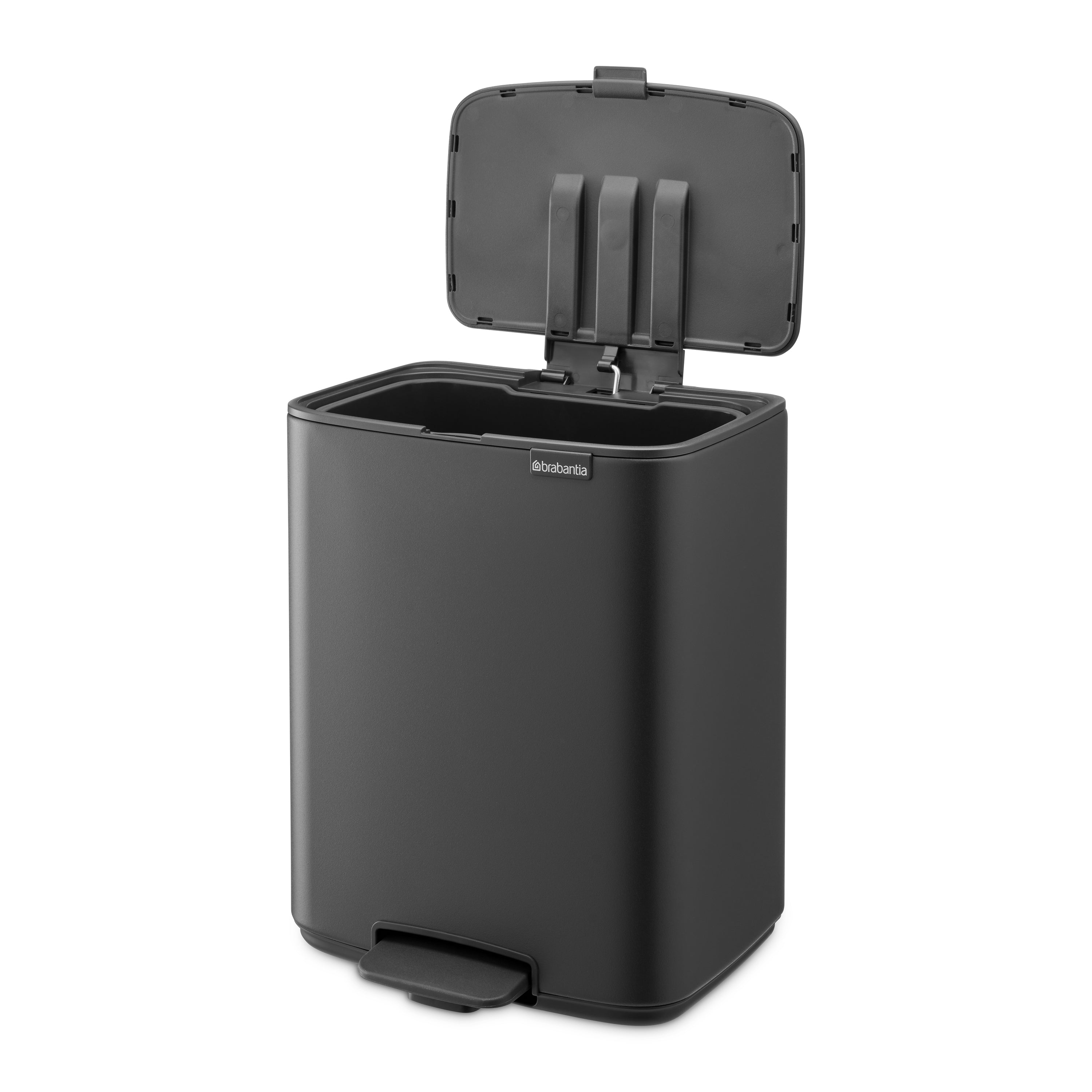 Brabantia Bo Pedaalemmer 12 L - Mineral Infinite Grey