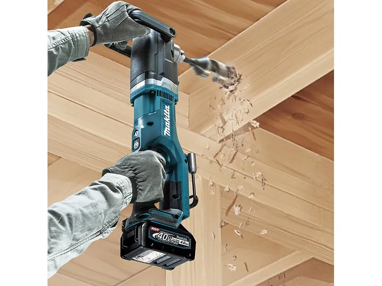 Makita XGT DA001GZ - Vinkelbor - ledningfri - 2-hastigheders - borepatron med nøgle 13 mm - 136 N·m - intet batteri, ingen oplader - 40 V - SOLO