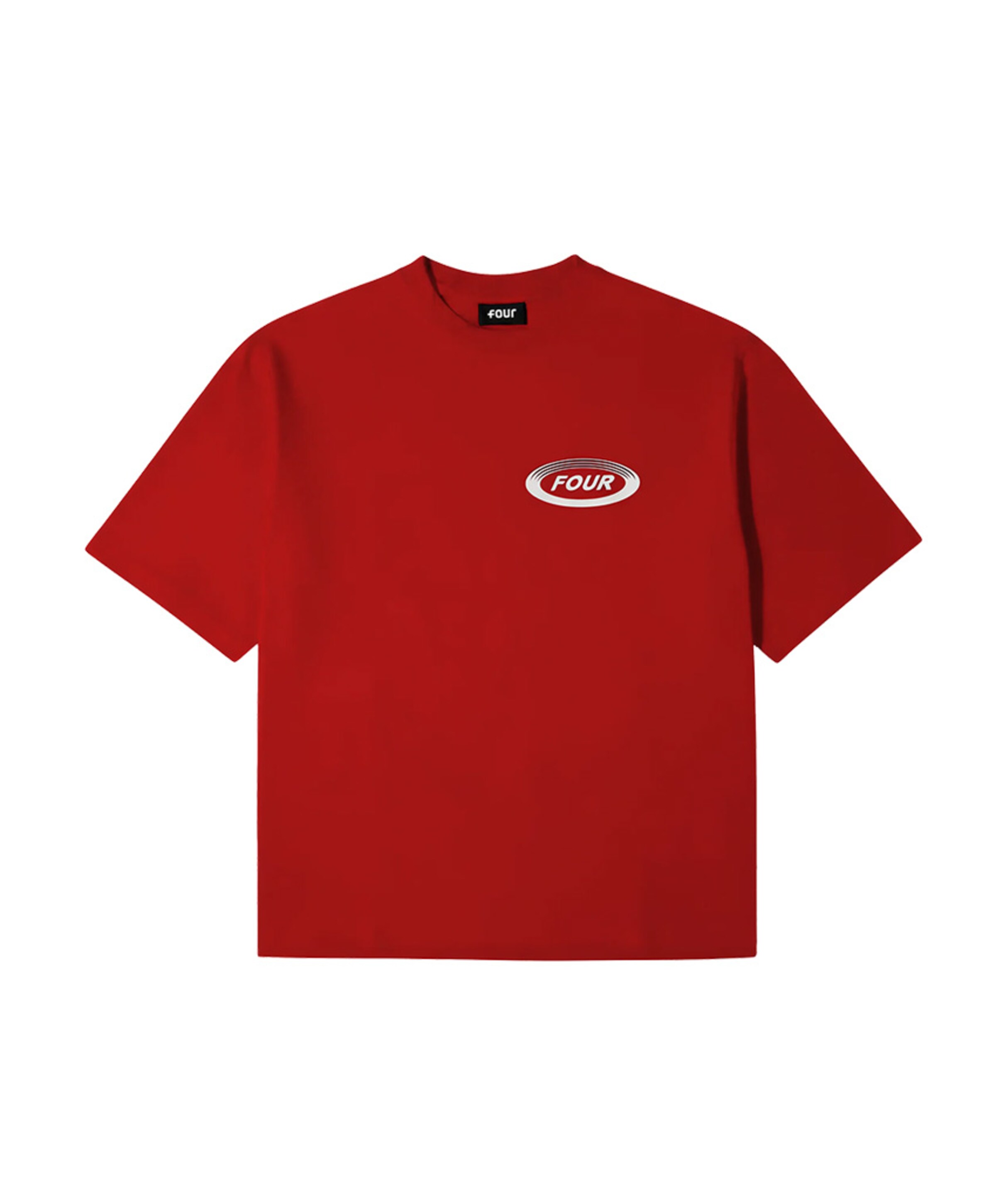 FOUR Heren T-shirt rood
