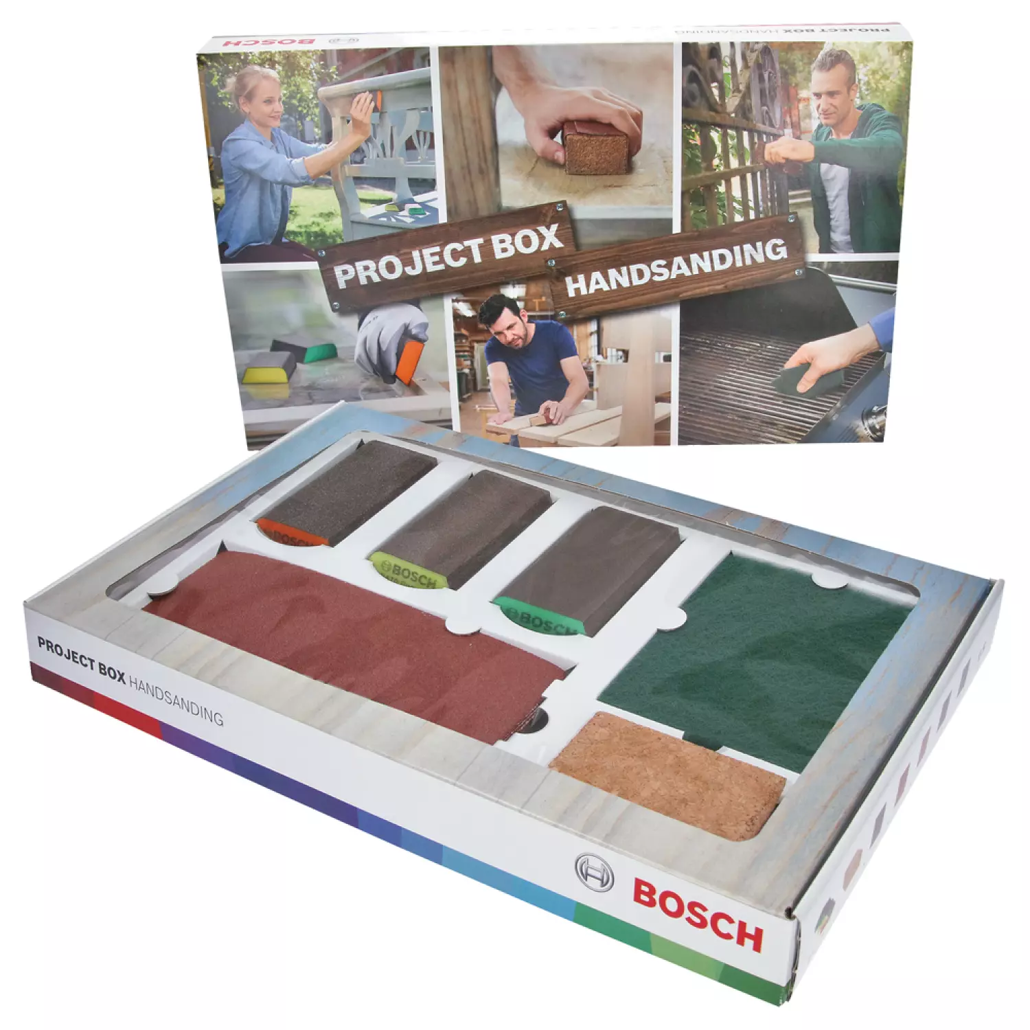 Bosch 2607011376 15-delige schuurset