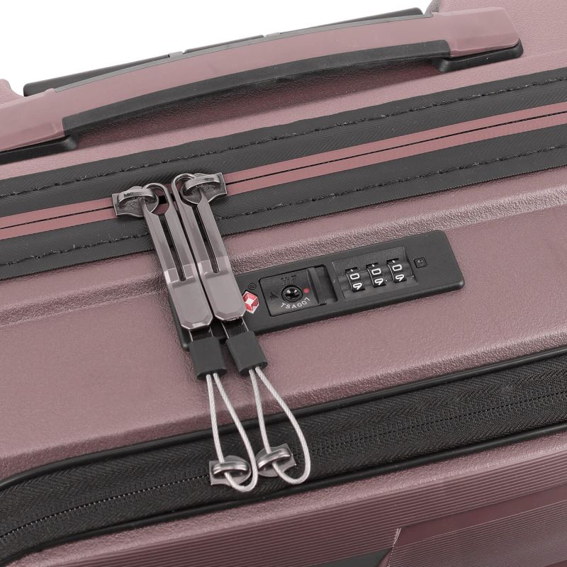 Valise cabine rigide Air Base 55 cm Lilas