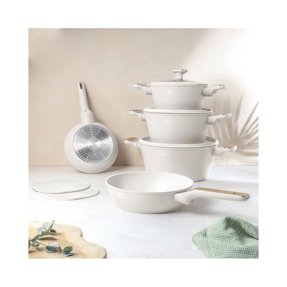 Berlinger Haus 10-teiliges Kochgeschirr-Set Sahara Nordic Collection