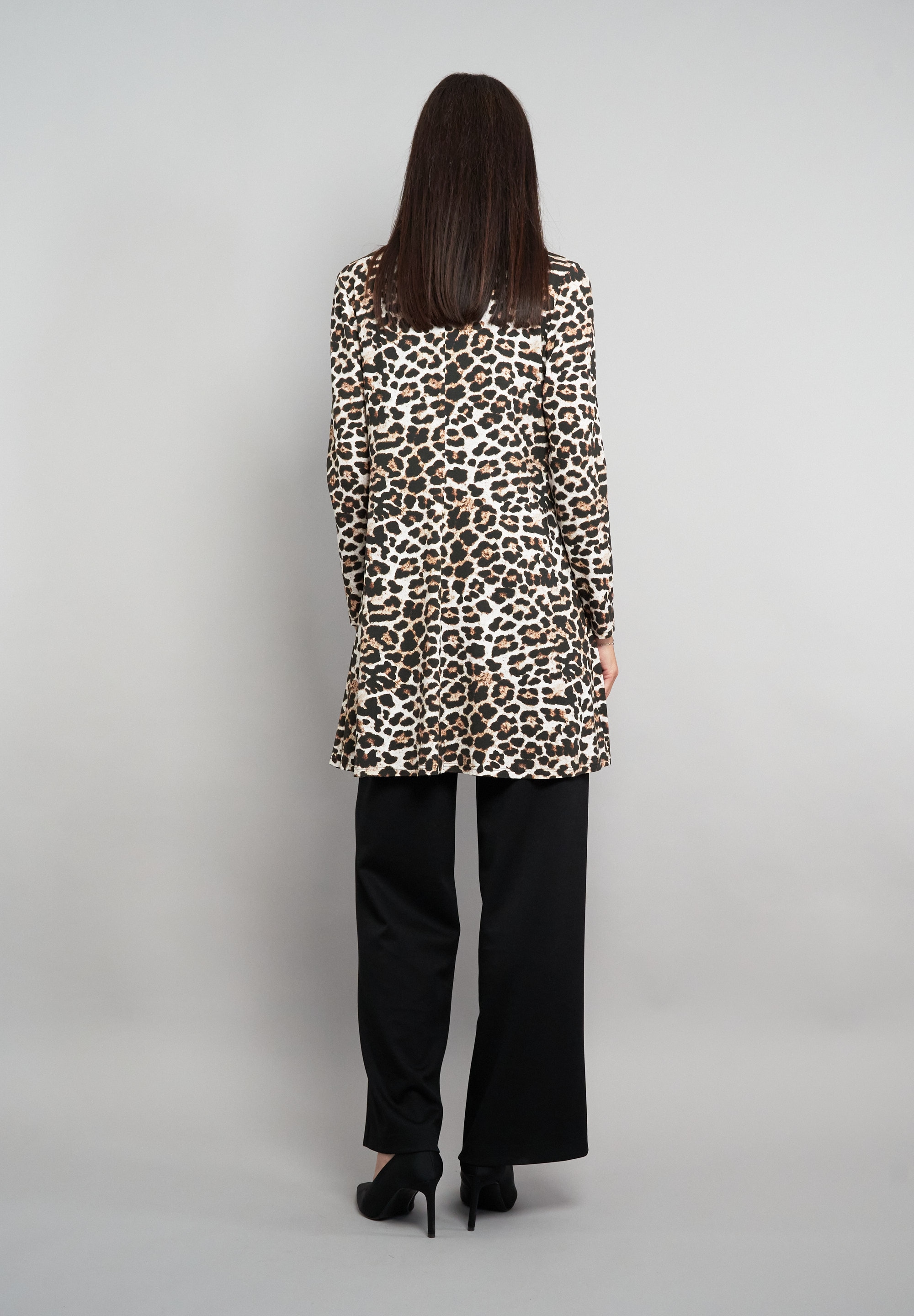 Seidel Moden Shirtjacke »Exklusiv bei OTTO«, offen, ohne Verschluss und mit Animal-Print - MADE IN GERMANY