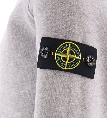 Stone Island Sweatshirt - Gråmeleret