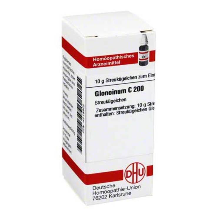 DHU Glonoinum C 200 Globuli, 10 g