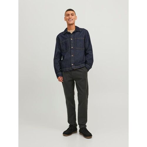 Jack & Jones - 12242196 HARVEY WIN-DARK GREY Gris