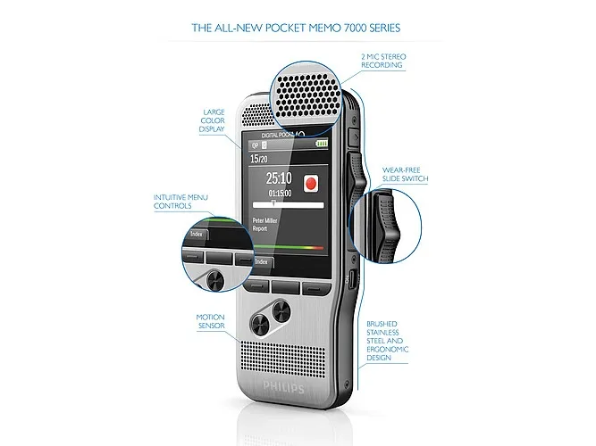 Philips DPM 7200 voice recorder