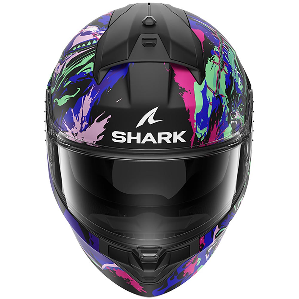 Shark - Casque Ridill 2 Racing Beast Noir / Rose / Vert / Mat