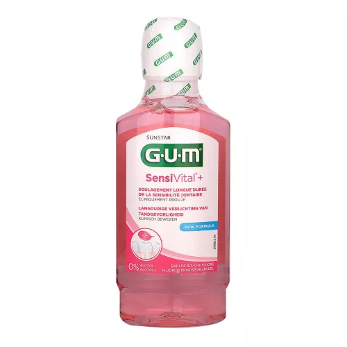 Bain de bouche GUM SensiVital+ - 300ml
