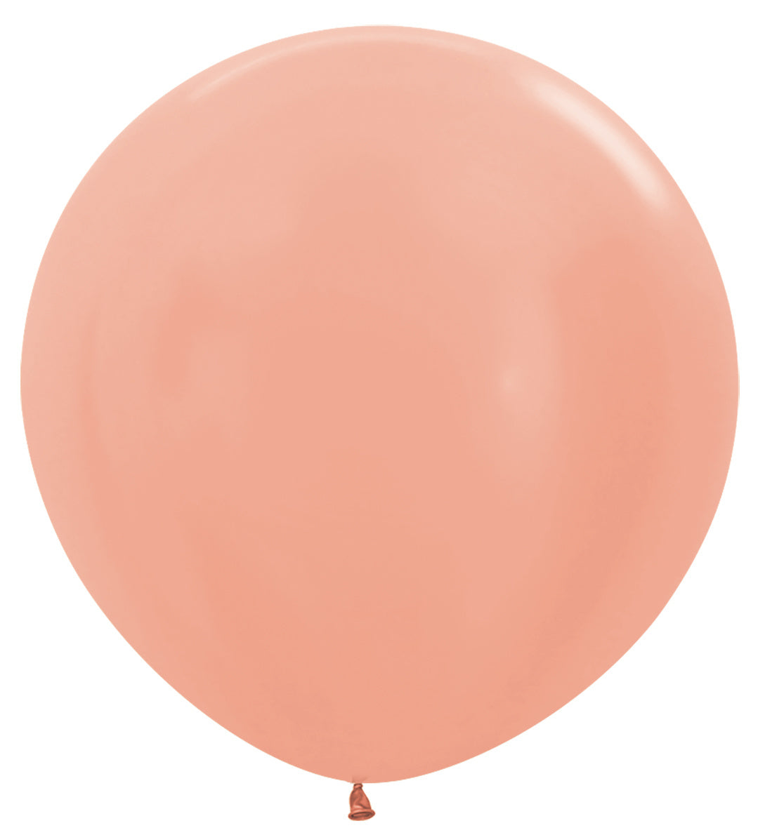 Ballonnen Metallic Rose Gold 91cm 10st