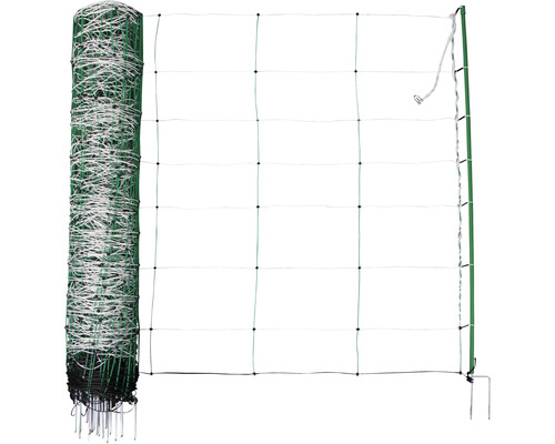 Schapennet TopLine Plus Net dubbele pen 50 m x 90 cm groen