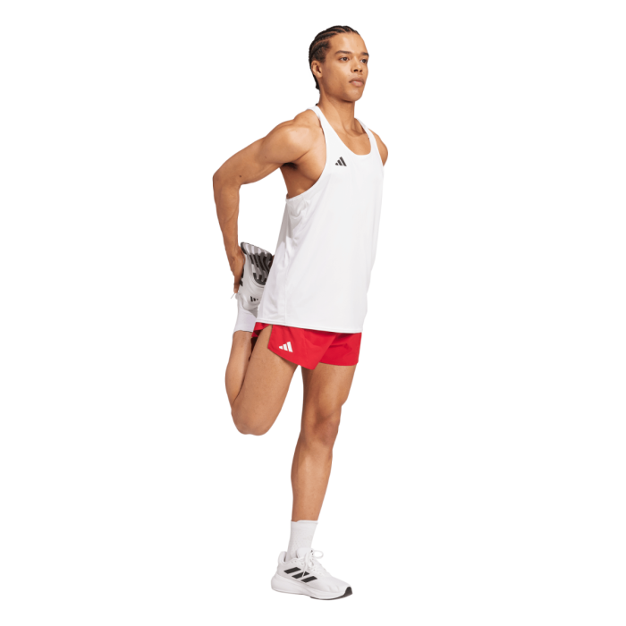 adidas Herre Shorts Adizero E Split Shorts Rød