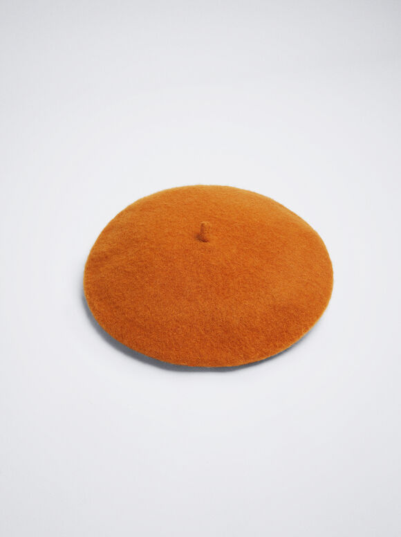Boina de lã - Laranja