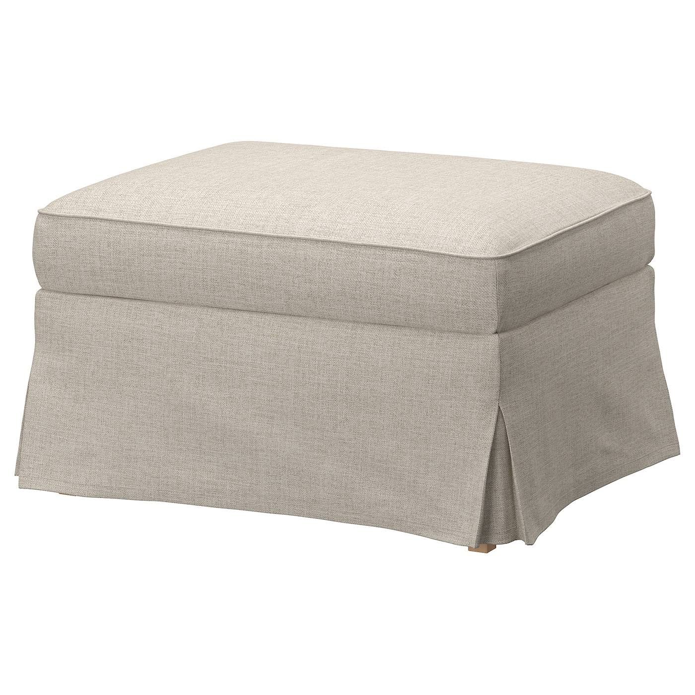 IKEA EKTORP Hocker mit Aufbewahrung