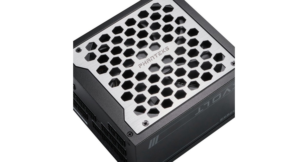 PhanteksRevolt modulaire 1000 watt voeding   (Zwart, Zonder kabels)