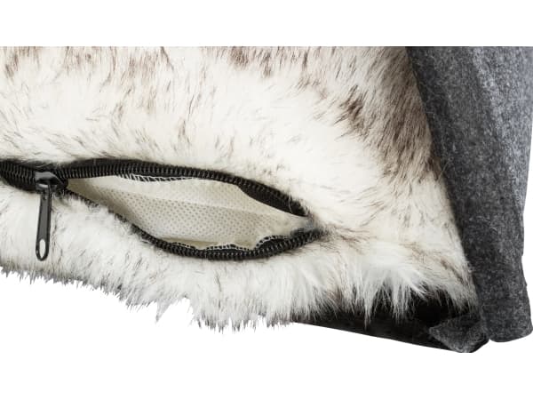 Trixie Tipi cave, felt, 70 × 70 × 70 cm, anthracite