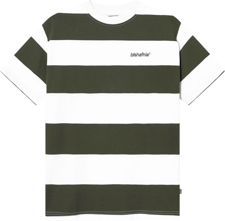 BLS Hafnia Frank T-Shirt Dark green/white