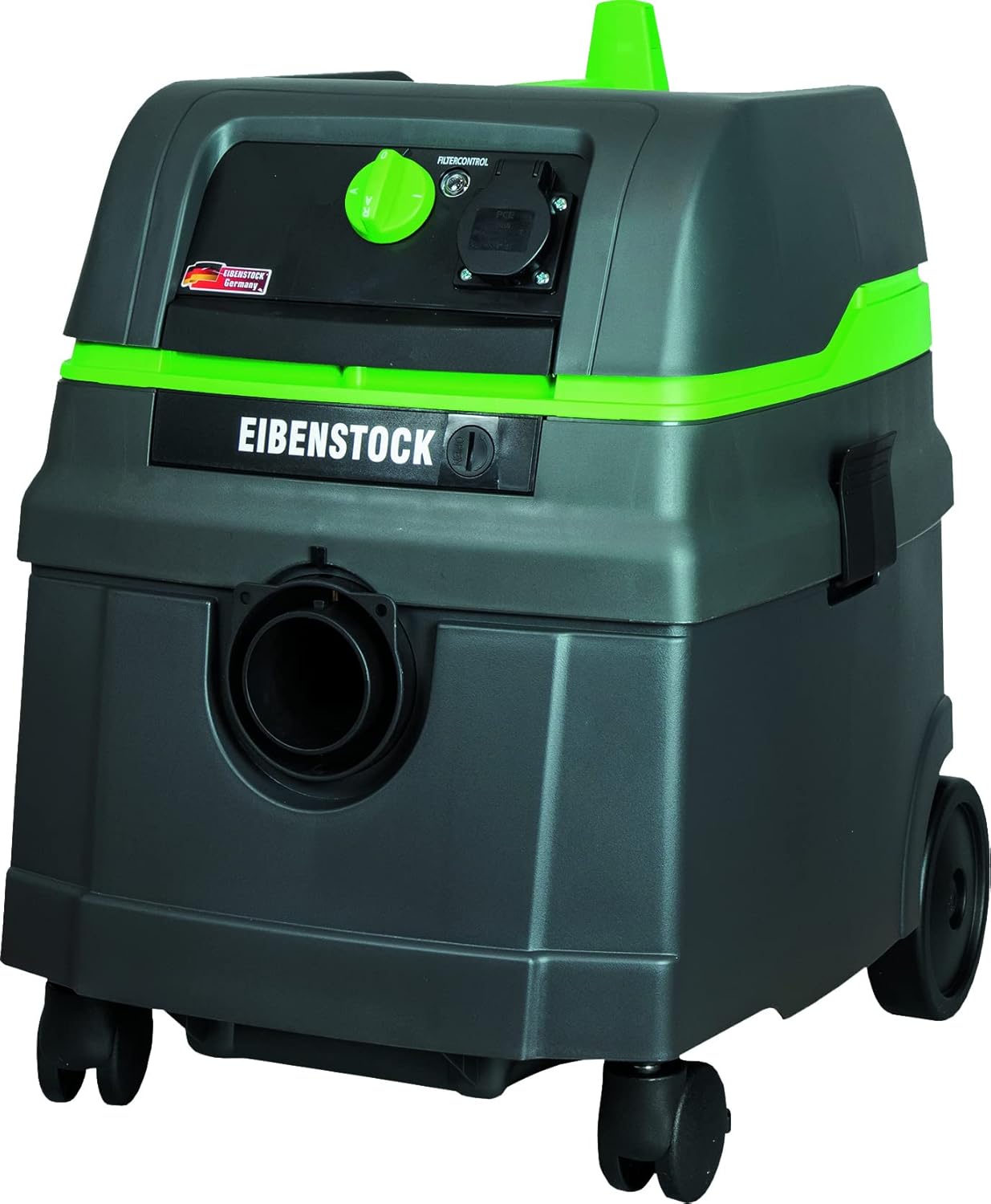 EIBENSTOCK Industriestaubsauger DSS 25 A, Schwarz, Grün