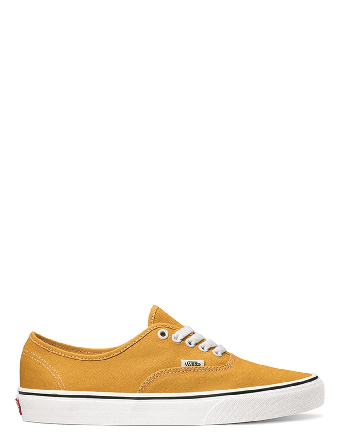 vans Sneakers mixte authentic moutarde