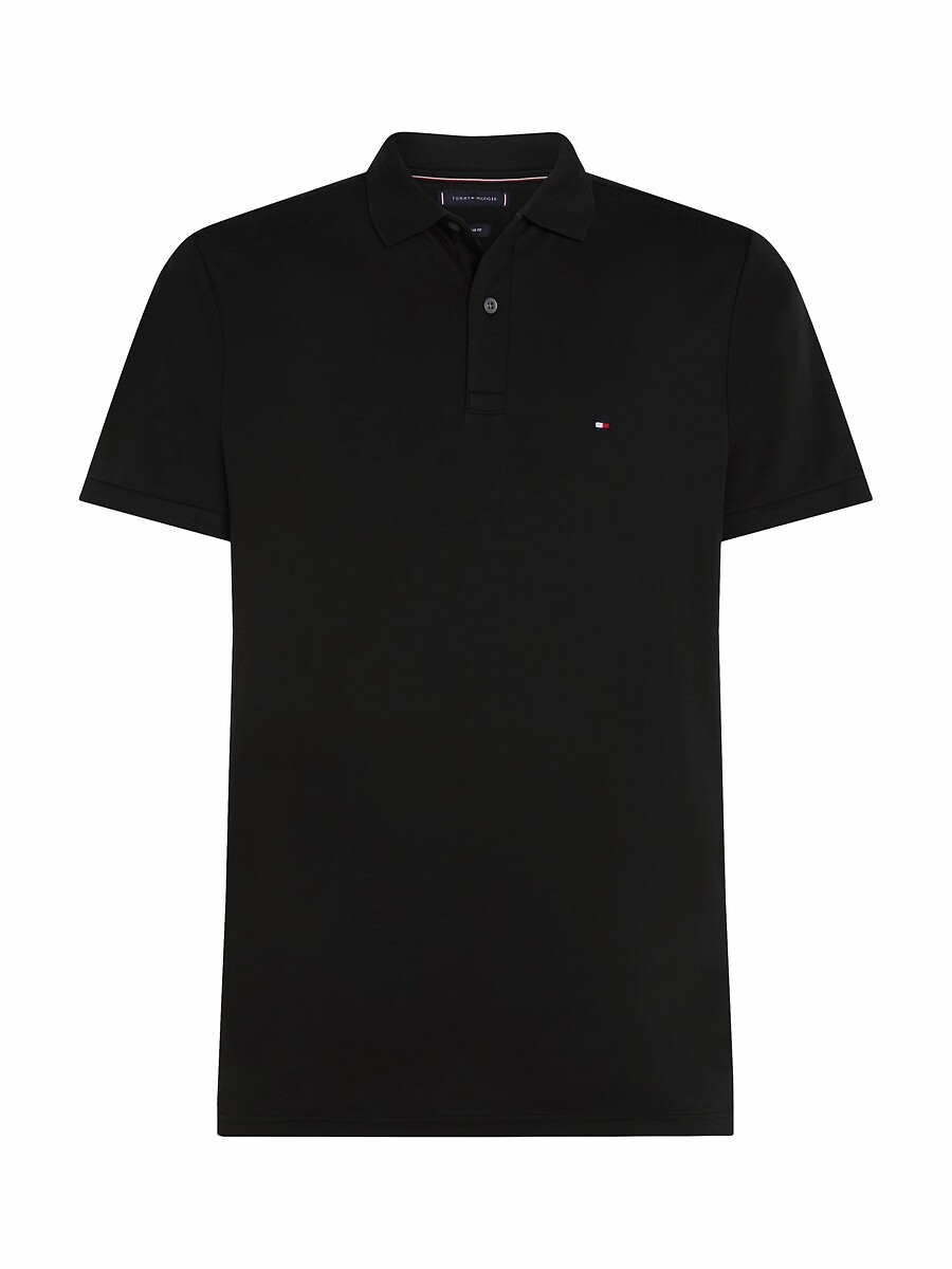 TOMMY HILFIGER<br>Camisa polo regular de manga curta em algodão macio