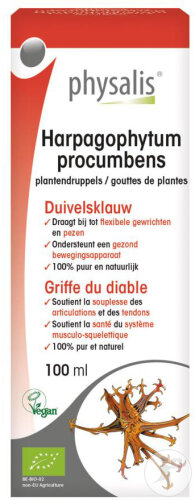 Physalis Harpagophytum Procumbens Gouttes De Plantes Bio 100ml