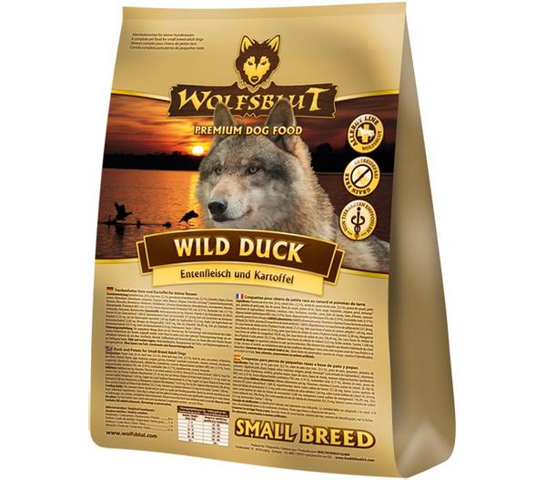 WOLFSBLUT Trockenfutter für Hunde Wild Duck,