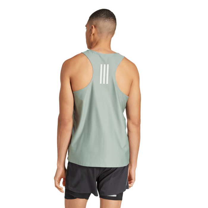 adidas Herre Singletter Own The Run Tank Grøn
